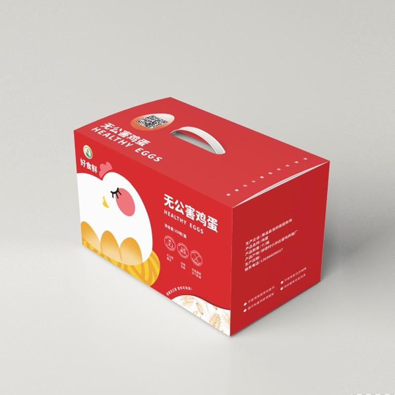土雞蛋包裝盒設計