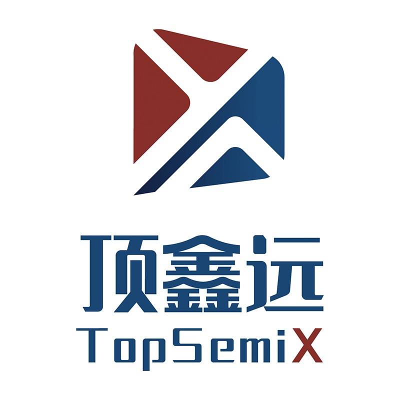 顶鑫远电子科技logo设计