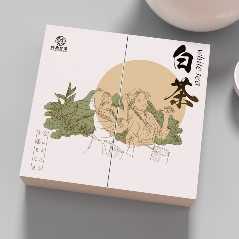 黔北梦莱白茶包装设计