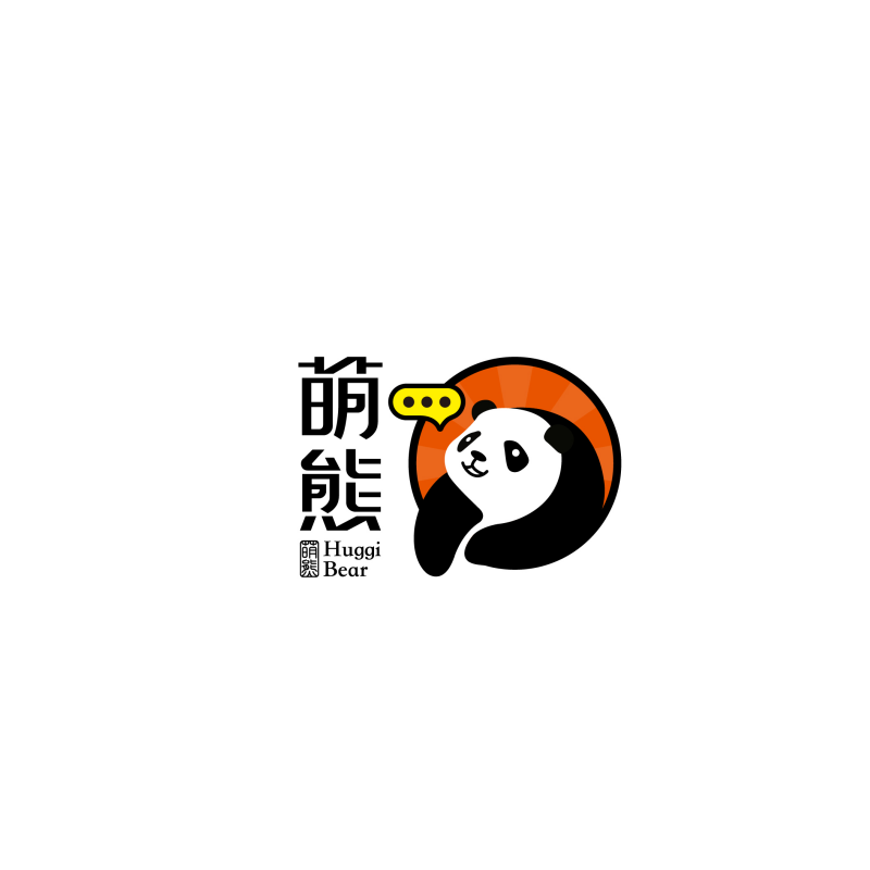 萌熊logo设计